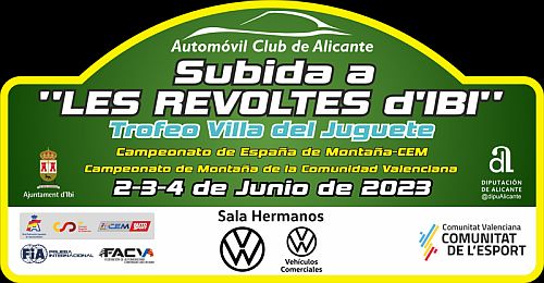 03/05/2023 - CdP Nº 2 - ABIERTAS LAS INSCRIPCIONES PARA LA “SUBIDA A LES REVOLTES D’IBI, TROFEO VILLA DEL JUGUETE”